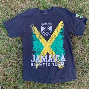 Authentic Jamaican Olympic Team Tee Shirt